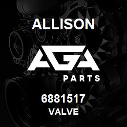 6881517 Allison VALVE | AGA Parts