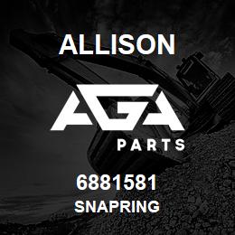 6881581 Allison SNAPRING | AGA Parts