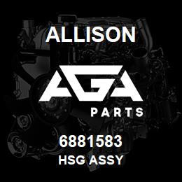 6881583 Allison HSG ASSY | AGA Parts