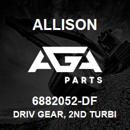 6882052-DF Allison DRIV GEAR, 2ND TURBINE | AGA Parts