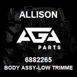 6882265 Allison BODY ASSY-LOW TRIMMER | AGA Parts