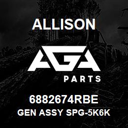 6882674RBE Allison GEN ASSY SPG-5K6K | AGA Parts