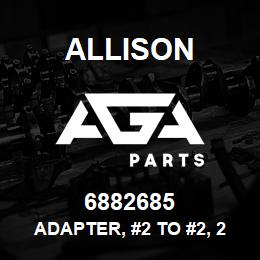 6882685 Allison Adapter, #2 to #2, 22.76 mm, T | AGA Parts