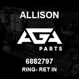 6882797 Allison RING- RET IN | AGA Parts