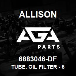 6883046-DF Allison TUBE, OIL FILTER - 6.59 LONG" LONG - MT-643/653 DEEP PAN | AGA Parts