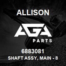 6883081 Allison SHAFT ASSY, MAIN - 8K | AGA Parts