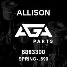 6883300 Allison SPRING- .690 | AGA Parts