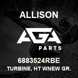 6883524RBE Allison TURBINE, HT WNEW GR. RBLT | AGA Parts