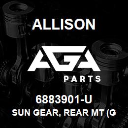 6883901-U Allison SUN GEAR, REAR MT (GOOD USED) | AGA Parts