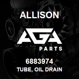 6883974 Allison TUBE, OIL DRAIN | AGA Parts