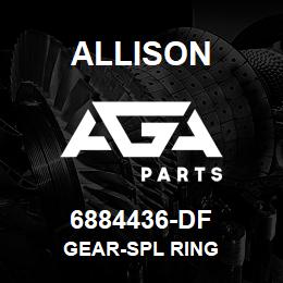 6884436-DF Allison GEAR-SPL RING | AGA Parts