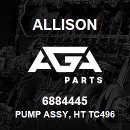 6884445 Allison PUMP ASSY, HT TC496 | AGA Parts