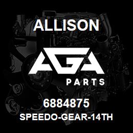 6884875 Allison SPEEDO-GEAR-14TH | AGA Parts