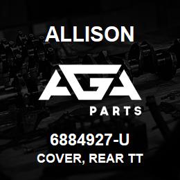 6884927-U Allison COVER, REAR TT | AGA Parts