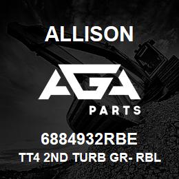 6884932RBE Allison TT4 2ND TURB GR- RBLT/EXCH | AGA Parts