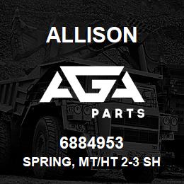 6884953 Allison SPRING, MT/HT 2-3 SHIFT | AGA Parts