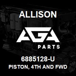 6885128-U Allison PISTON, 4TH AND FWD CLUTCH HT-700 MACHINED INNER WALL | AGA Parts