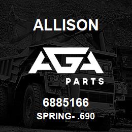 6885166 Allison SPRING- .690 | AGA Parts