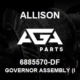 6885570-DF Allison GOVERNOR ASSEMBLY (ID NO 461) | AGA Parts