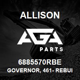 6885570RBE Allison GOVERNOR, 461- REBUILT | AGA Parts