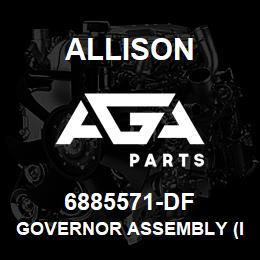 6885571-DF Allison GOVERNOR ASSEMBLY (ID NO 462) | AGA Parts