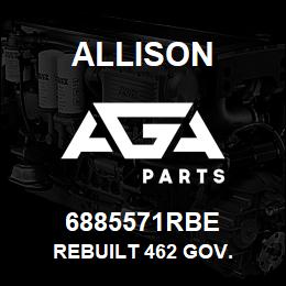 6885571RBE Allison REBUILT 462 GOV. | AGA Parts