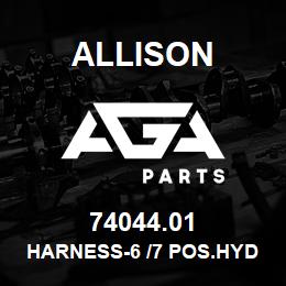 74044.01 Allison HARNESS-6 /7 POS.HYDRAILIC 740 | AGA Parts