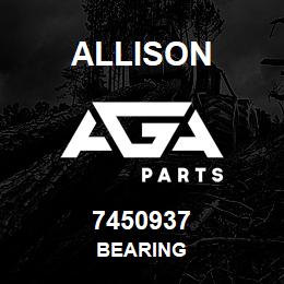 7450937 Allison BEARING | AGA Parts