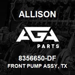 8356650-DF Allison FRONT PUMP ASSY, TX (INC. 23045354, 23045353, 23045352, 6786806) | AGA Parts