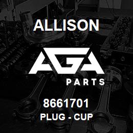 8661701 Allison PLUG - CUP | AGA Parts