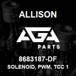 8683187-DF Allison SOLENOID, PWM, TCC 1K/2K SERIES 24 | AGA Parts