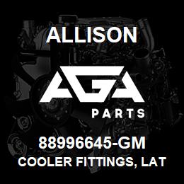 88996645-GM Allison COOLER FITTINGS, LATE 3RD/4TH GEN LCT (GM) 2 PER | AGA Parts