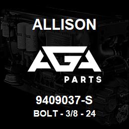 9409037-S Allison BOLT - 3/8 - 24 | AGA Parts