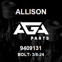 9409131 Allison BOLT- 3/8-24 | AGA Parts