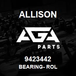 9423442 Allison BEARING- ROL | AGA Parts