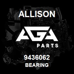 9436062 Allison BEARING | AGA Parts