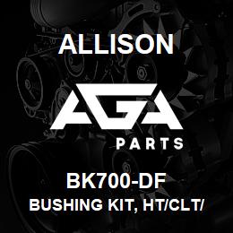 BK700-DF Allison BUSHING KIT, HT/CLT/V700 (5 BUSHINGS) | AGA Parts