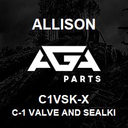 C1VSK-X Allison C-1 VALVE AND SEALKIT (FITS PUMP SUPPORTS MADE PRIOR TO MARCH 2004 - DOES NOT FIT 29541135 OR LATER) | AGA Parts