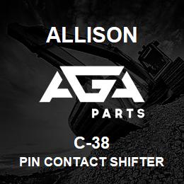 C-38 Allison PIN CONTACT SHIFTER - 2 PER | AGA Parts