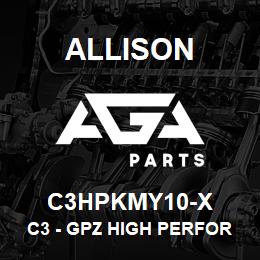 C3HPKMY10-X Allison C3 - GPZ HIGH PERFORMANCE PACK - LCT (2010-2013) - 5 FRICTIONS/5 STEELS/1 APPLY PLATE | AGA Parts