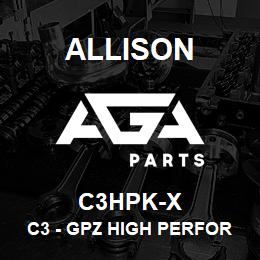 C3HPK-X Allison C3 - GPZ HIGH PERFORMANCE PACK - LCT (2001-2009) - 5 FRICTIONS/4 STEELS/1 APPLY PLATE/SPACER | AGA Parts