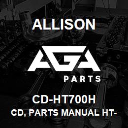 CD-HT700H Allison CD, PARTS MANUAL HT-700 HYD. | AGA Parts