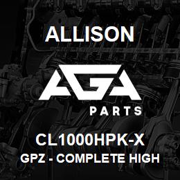 CL1000HPK-X Allison GPZ - COMPLETE HIGH PERFORMANCE PACK , C1 - C5 LCT (2001-2009) | AGA Parts