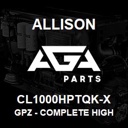 CL1000HPTQK-X Allison GPZ - COMPLETE HIGH PERFORMANCE SET W/ C3 TORQUE KIT , C1 - C5 LCT (2001-2009) INCLUDES PRE-MACHINED C3 BACK PLATE TO DROP IN. | AGA Parts