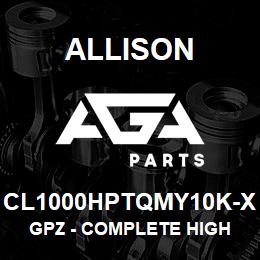 CL1000HPTQMY10K-X Allison GPZ - COMPLETE HIGH PERFORMANCE SET W/ C3 TORQUE KIT , C1 - C5 LCT (2010-2016) INCLUDES PRE-MACHINED C3 BACK PLATE TO DROP IN. | AGA Parts