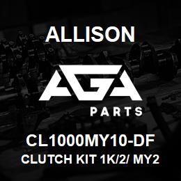 CL1000MY10-DF Allison CLUTCH KIT 1K/2/ MY2010 - FRICTIONS AND STEELS | AGA Parts