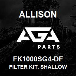 FK1000SG4-DF Allison FILTER KIT, SHALLOW PAN LCT - 2006-CURRENT - 2 FILTERS, MAGNET AND OEM PAN GASKET | AGA Parts