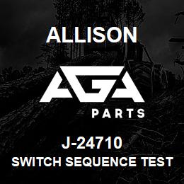 J-24710 Allison SWITCH SEQUENCE TESTER (DP 8000) | AGA Parts