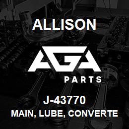 J-43770 Allison MAIN, LUBE, CONVERTER RELIEF VALVE SPRING COMPRESSOR | AGA Parts