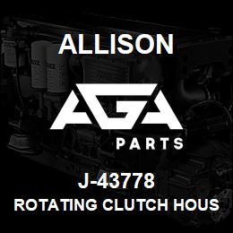 J-43778 Allison ROTATING CLUTCH HOUSNG BUSHING INSTALLER (1K/2K) | AGA Parts